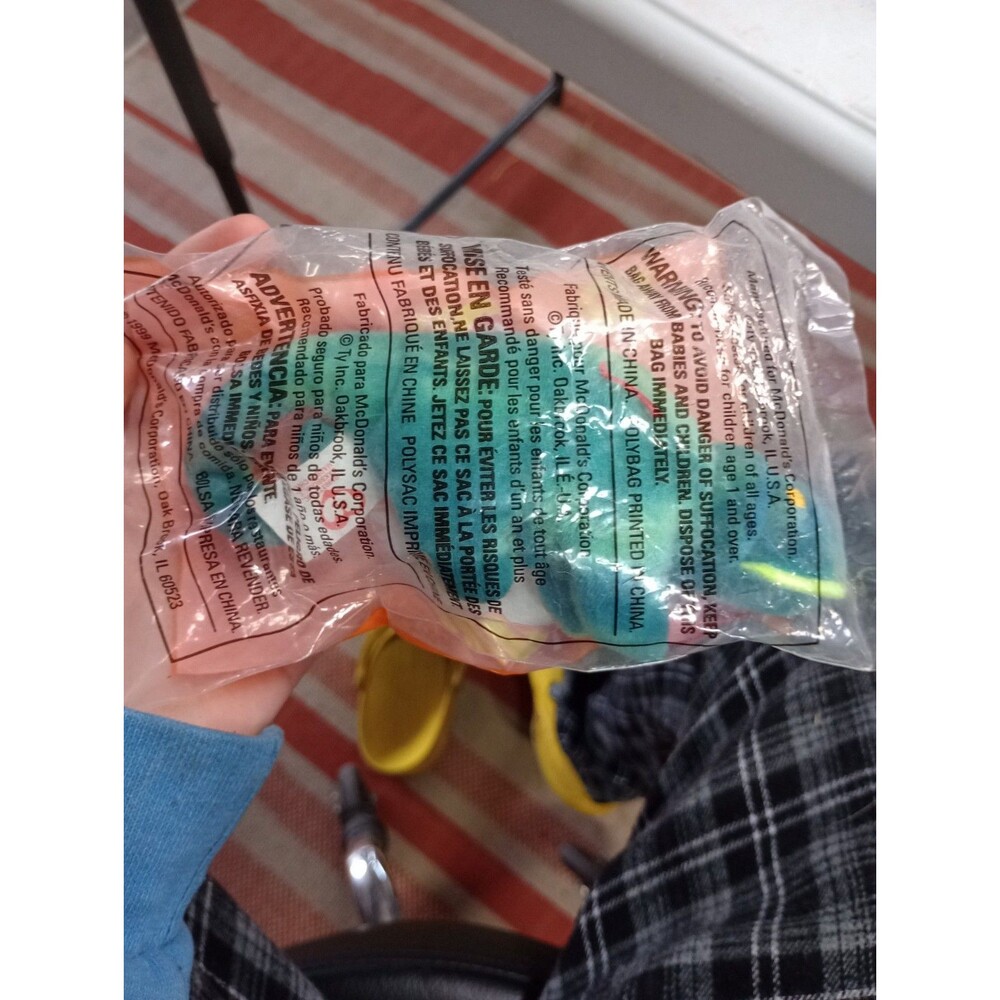 Iggy The Iguana Ty McDonalds Toy #6